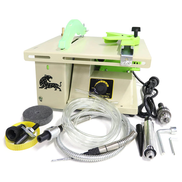 ToAuto Lapidary Diamond Trim Saw Cutting Machine for Rocks Gems