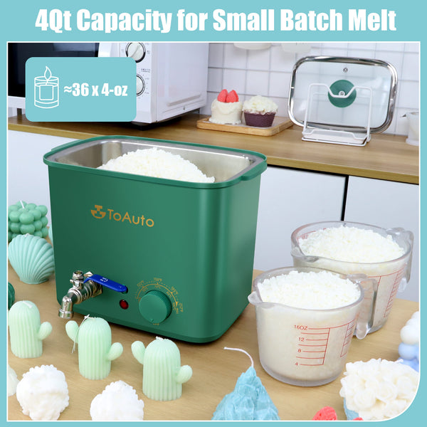 TOAUTO 4Qts Green Wax Melter