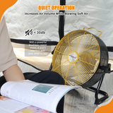 Fitinhot Solar Camping Fan