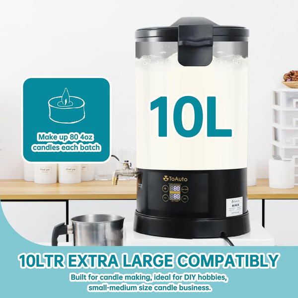 TOAUTO 10 Qts Digital Wax Melter