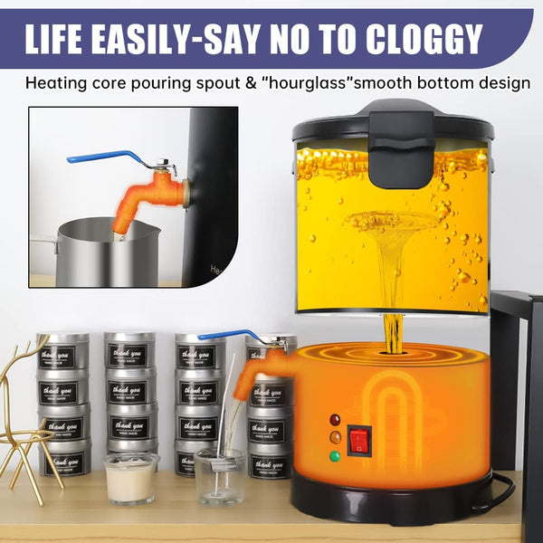 ToAuto 5L/8L Wax Melter w/ Heating Spout