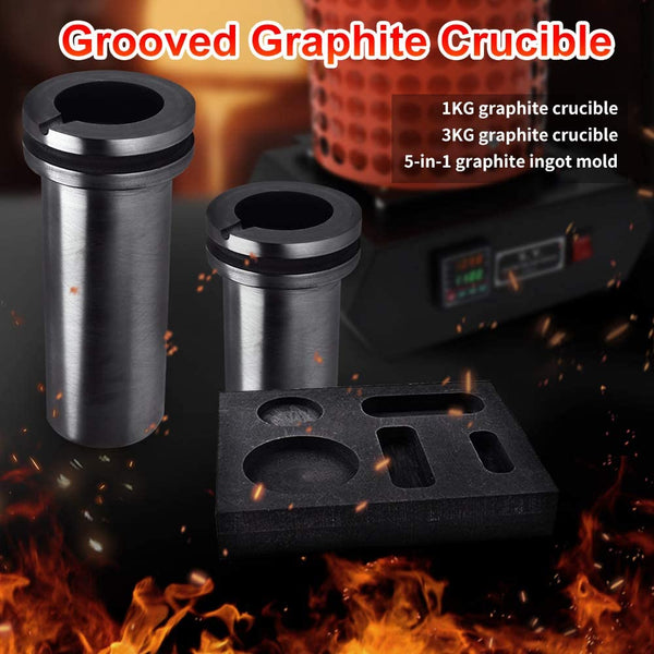 3+1KG(Double crucible) Electric Digital Melting Furnace