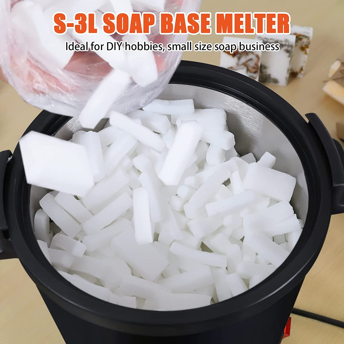 FAST MELT 3L Soap Base Melter – ToAuto Tool