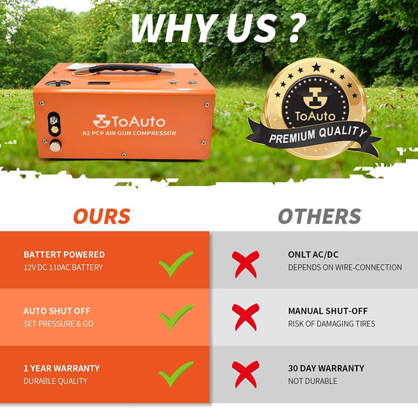 TOAUTO A2 PCP Air Compressor