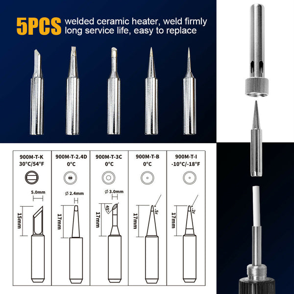 65W 110V Rework Soldering Kit