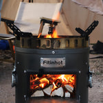 Fitinhot 2 in 1 Camp Rocket Stove