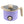 TOAUTO Handheld 1.5L Small Wax Melting Pot Purple