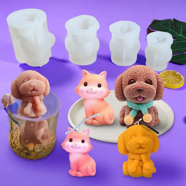 Candle Making Moulds -Wax Melting Pouring