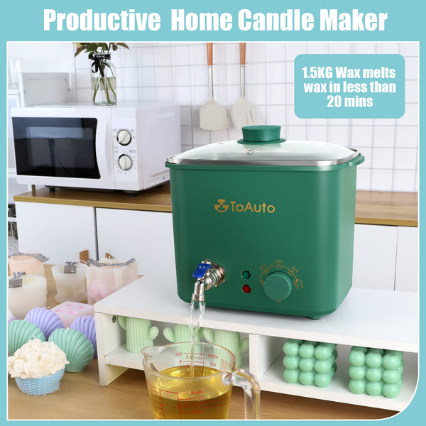 TOAUTO 4Qts Green Wax Melter