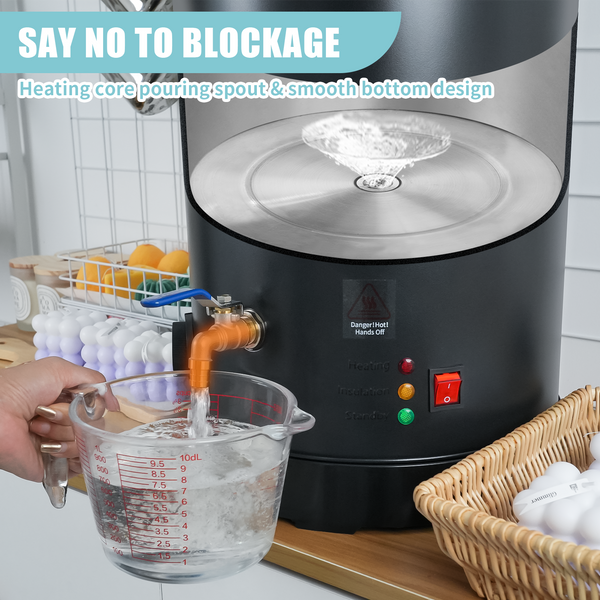 ToAuto 15Qts Digital/Mechanical Wax Melter for Business