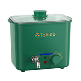 TOAUTO 4Qts Green Wax Melter for Candle Making - Electric Candle Wax Melting Pot