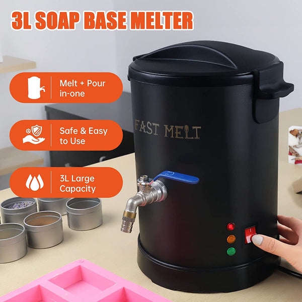 FAST MELT 3L Soap Base Melter