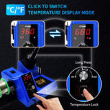 Soldering Station 80W Digital Solder Iron Station Kit