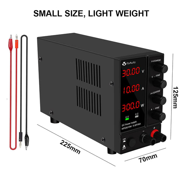 DC Power Supply Variable 30V 10A/6A