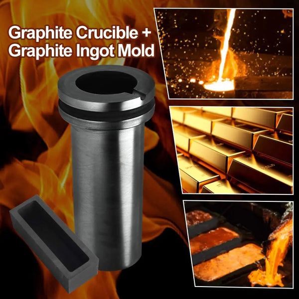 3KG Electric Metal Melting Furnace Kit - ToAuto Tool